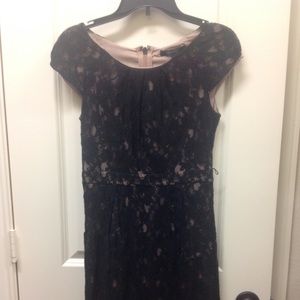 Black lace dress